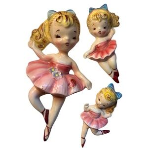 In Original Box Vintage 3 Piece Ballerina Set